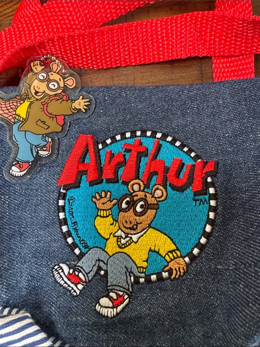 Vintage Arthur 1997 Mini Bag With Keychain